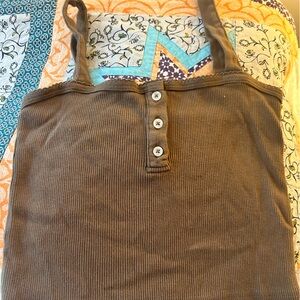 Brown size small Brandy Melville, tank top